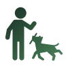 Scent stations icon for Pawsitive Pathways trail system at Paws-N-Pines
