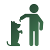 Build enrichment plan step icon for Paws-N-Pines dog boarding Little Rock