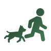 Wags Trail guided excursion icon for Paws-N-Pines dog enrichment
